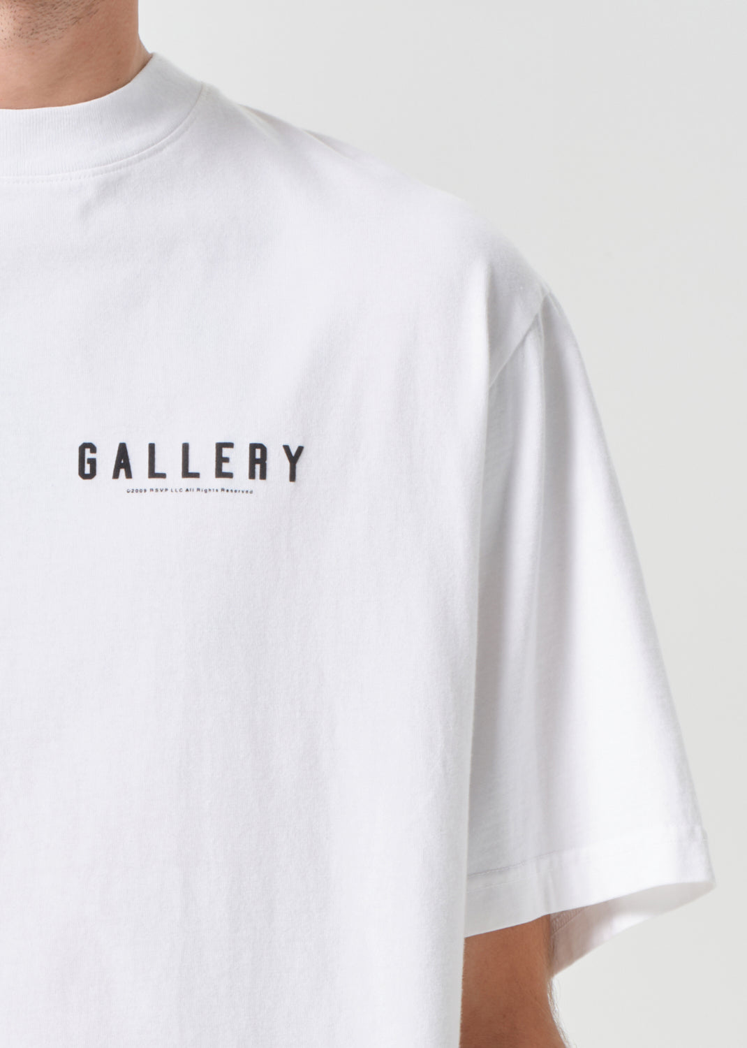 AGOLDE / RSVP Gallery S/S Tee in White / Black