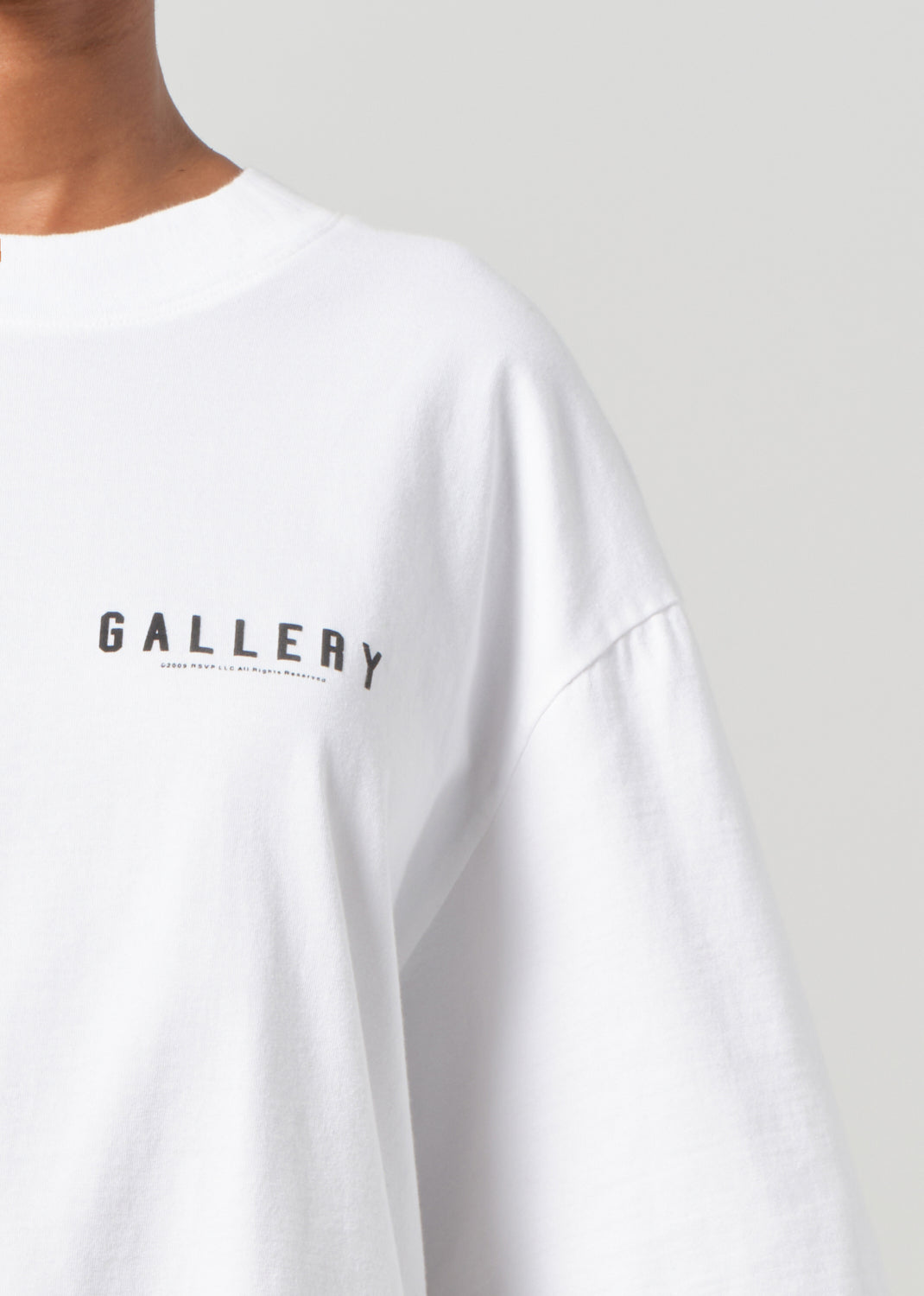AGOLDE / RSVP Gallery S/S Tee in White / Black
