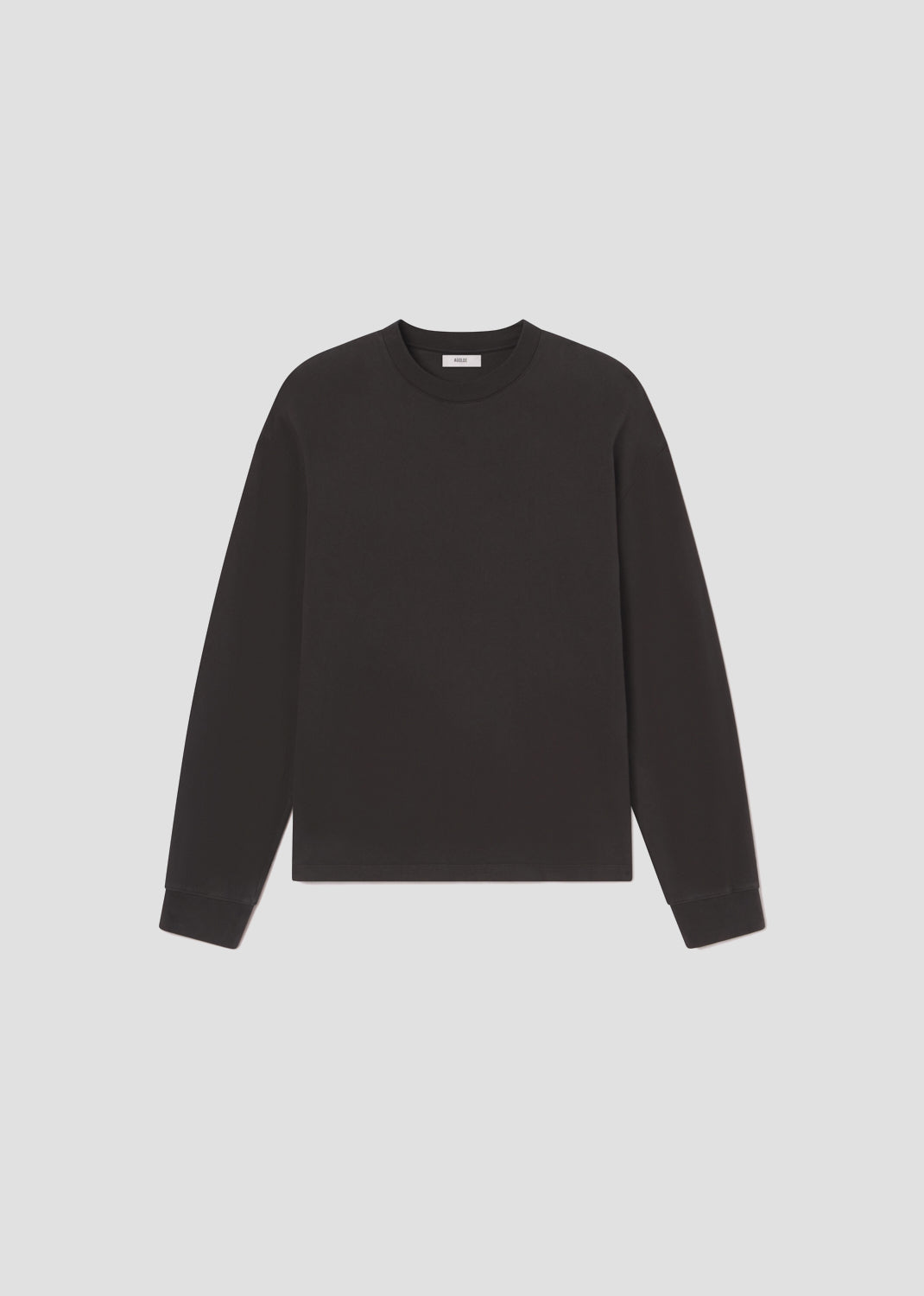 Asha Long Sleeve Mock Neck Tee in Cave Flat