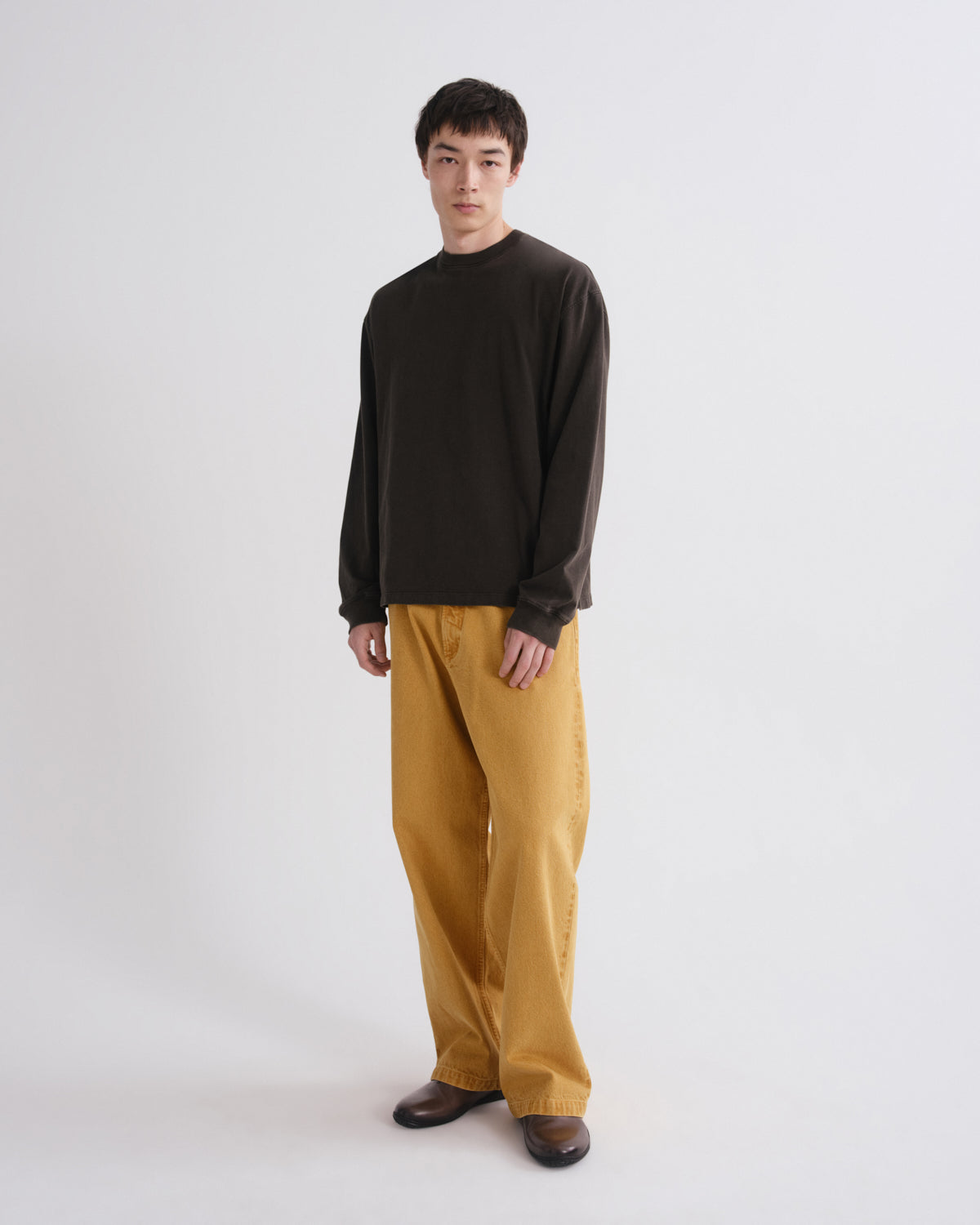 Asha Long Sleeve Mock Neck Tee in Fracture