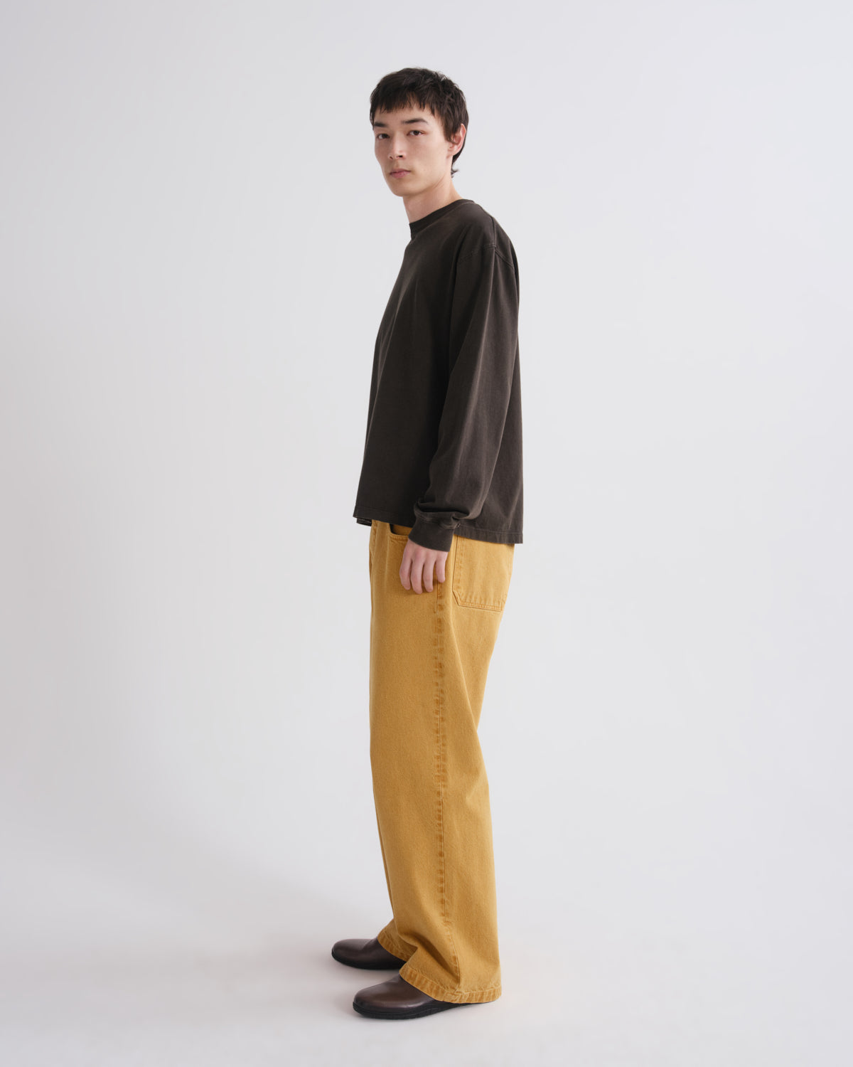 Asha Long Sleeve Mock Neck Tee in Fracture