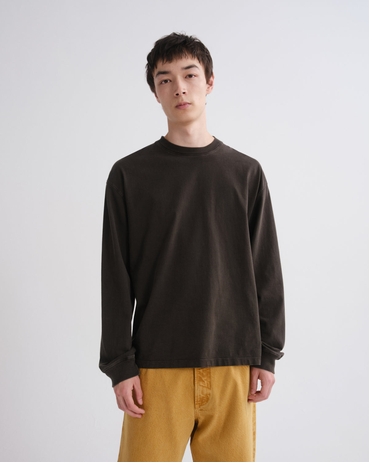 Asha Long Sleeve Mock Neck Tee in Fracture