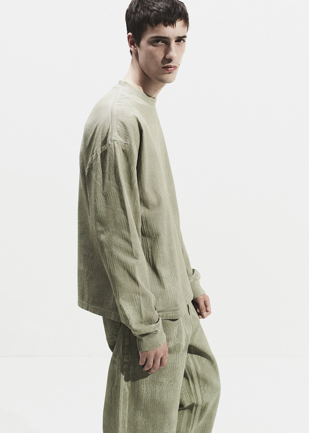 Long Sleeve Asha Mock Neck in Delta