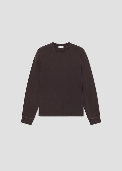 Long Sleeve Drop Shoulder Asha in Mocha – AGOLDE