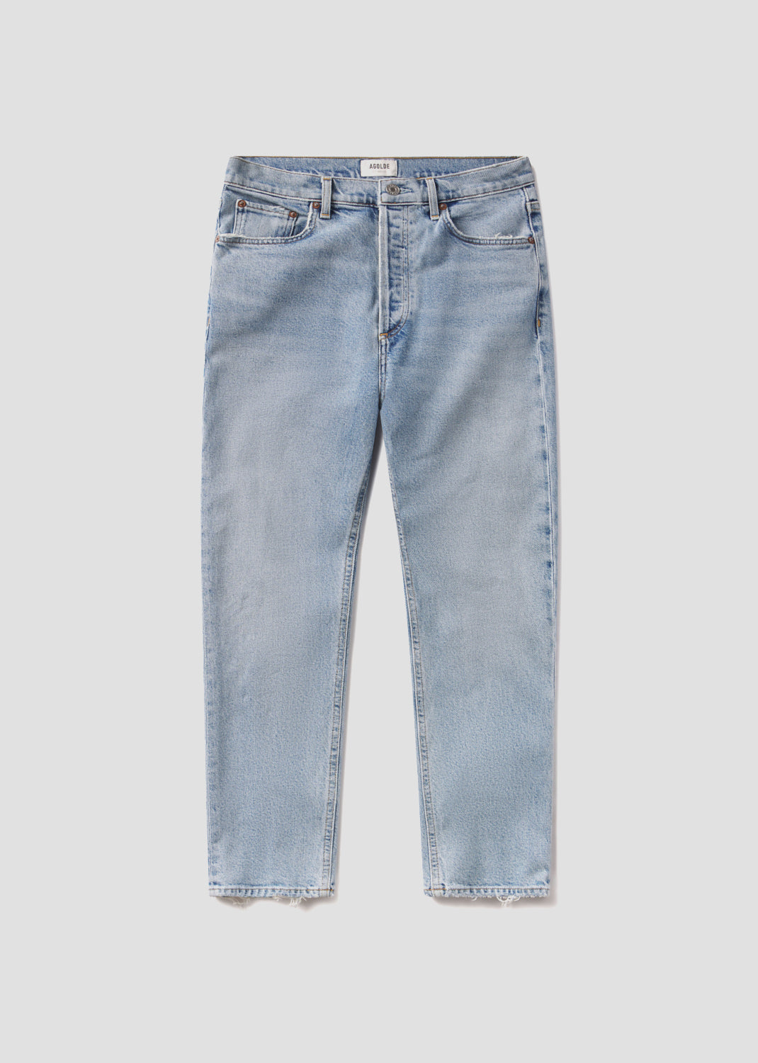 Riley High Rise Straight Crop (Stretch) in Formula – AGOLDE