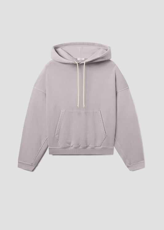 Gray hoodie on a light gray background