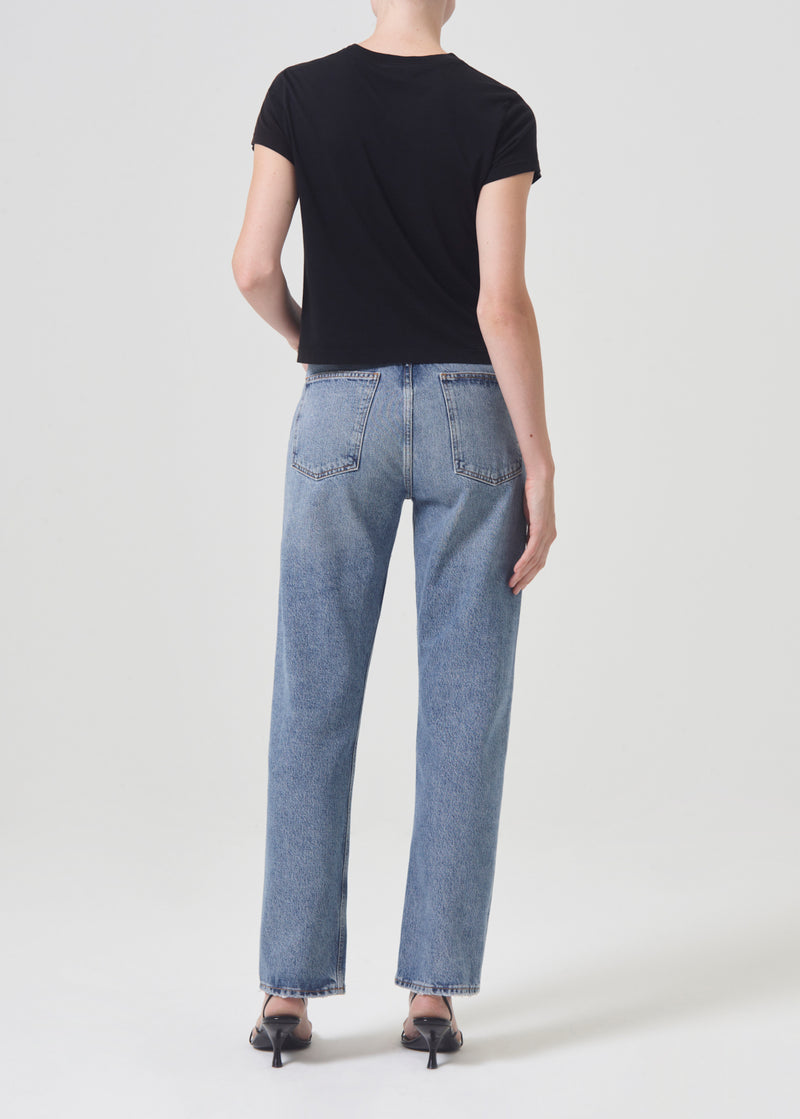 Agolde 90's Pinch Waist High Rise Jean in Abstract - Jeans