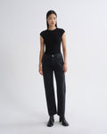 90's Pinch Waist High Rise Straight (Weightless) in Vanta
