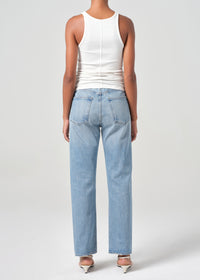 90's Pinch Waist High Rise Straight in Infinite