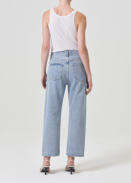 90s Crop Mid Rise Loose Fit in Replica – AGOLDE