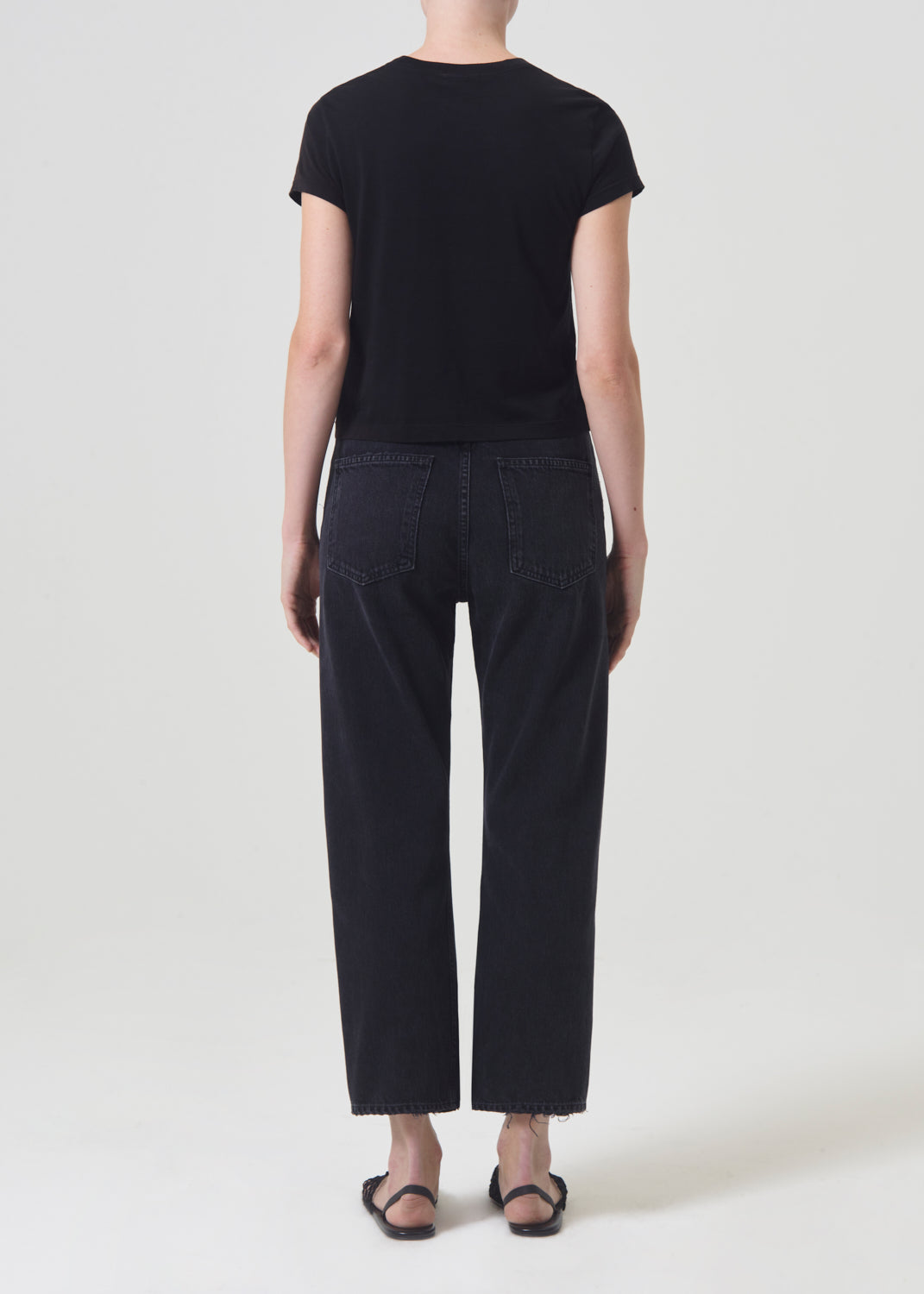 90's Crop Mid Rise Straight Jeans Paradox 90's Crop Mid Rise Straight Jeans Paradox