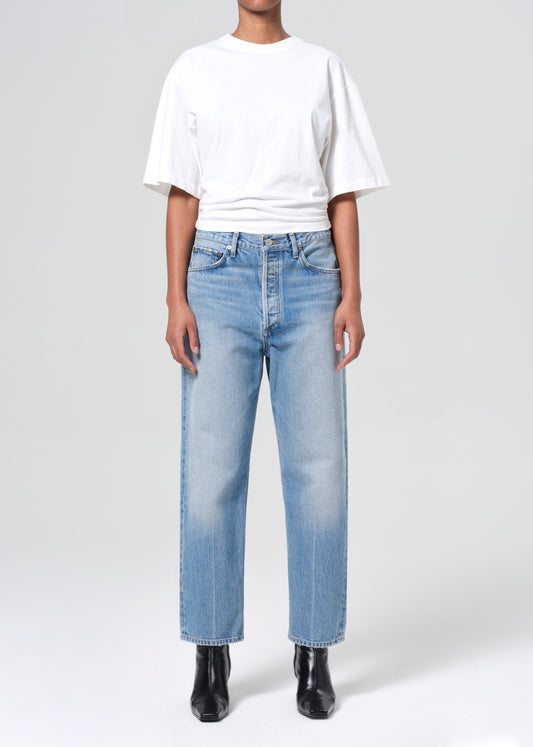 90s Crop Mid Rise Straight in Vault Full Body