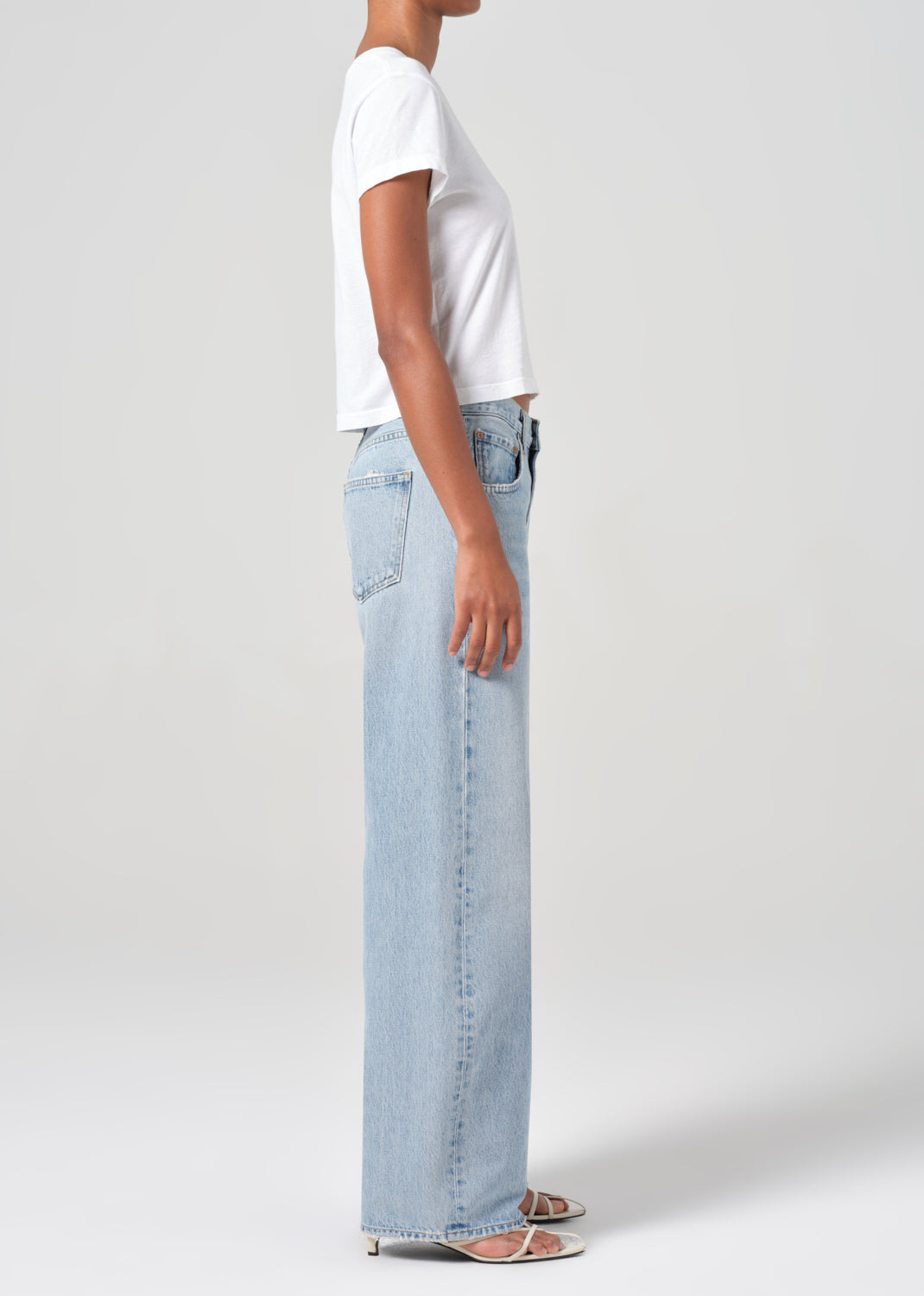 Agolde Blue Low Curve Jeans Force