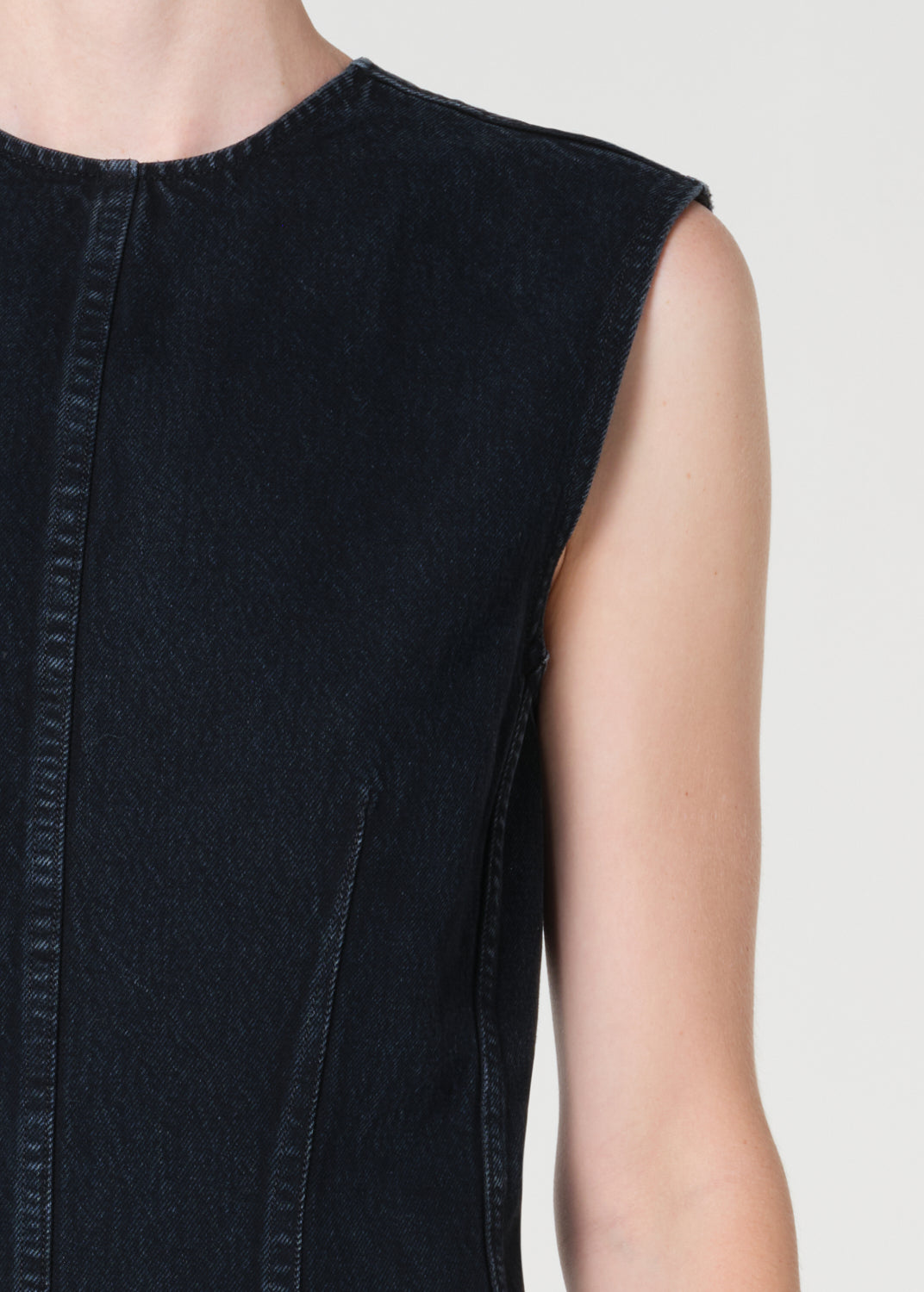 Barton Dress in Ink Detailed