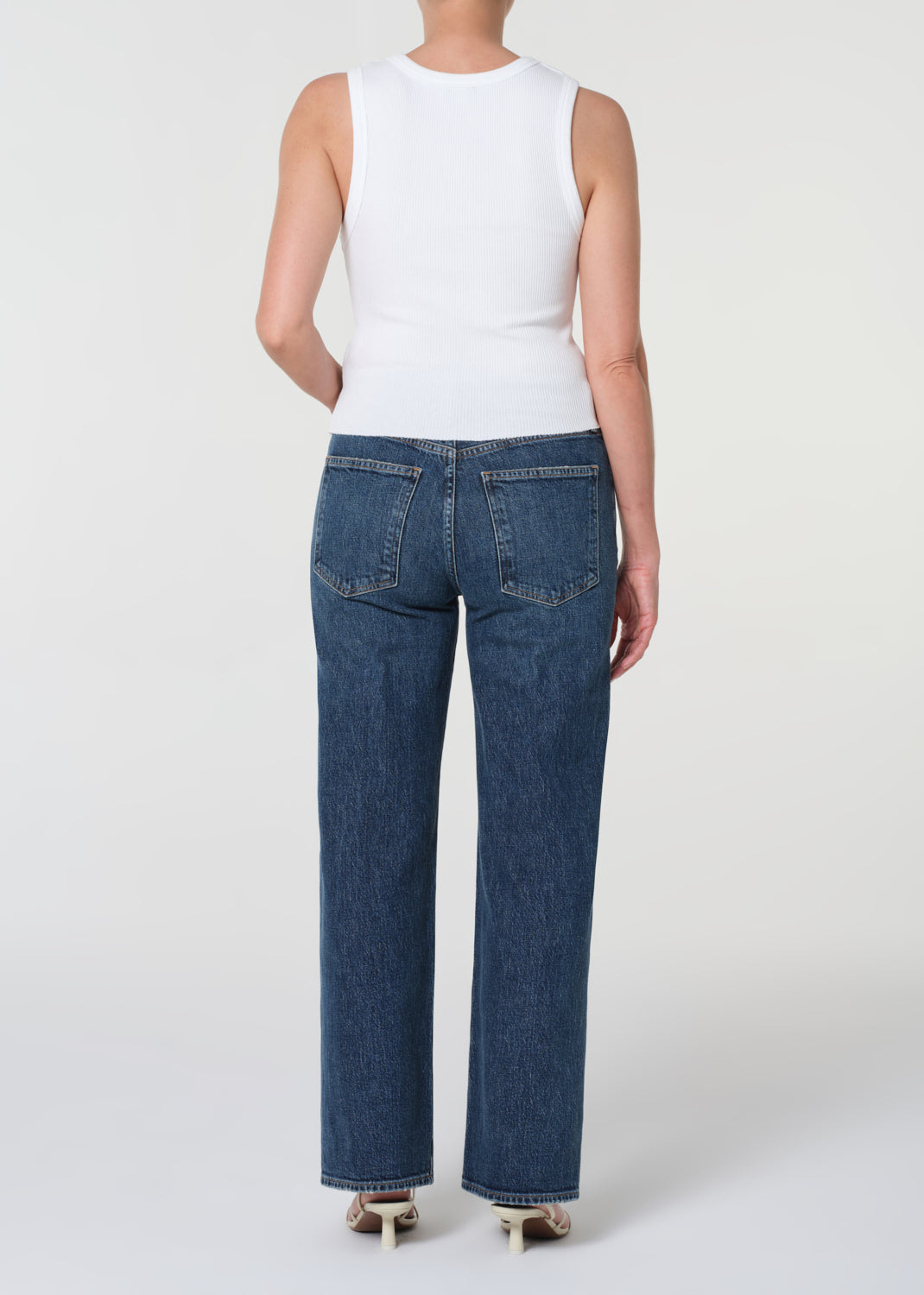 Harper Straight Jean (Stretch) Petite in Tempo – AGOLDE