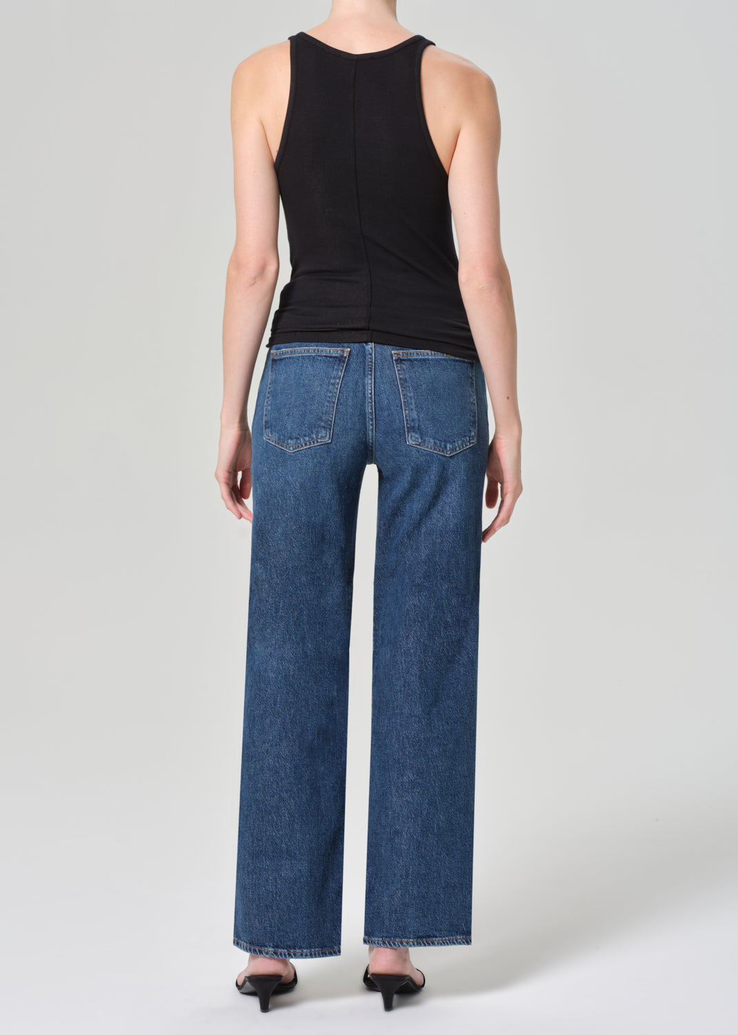 Harper Straight Jean (Stretch) Petite in Tempo