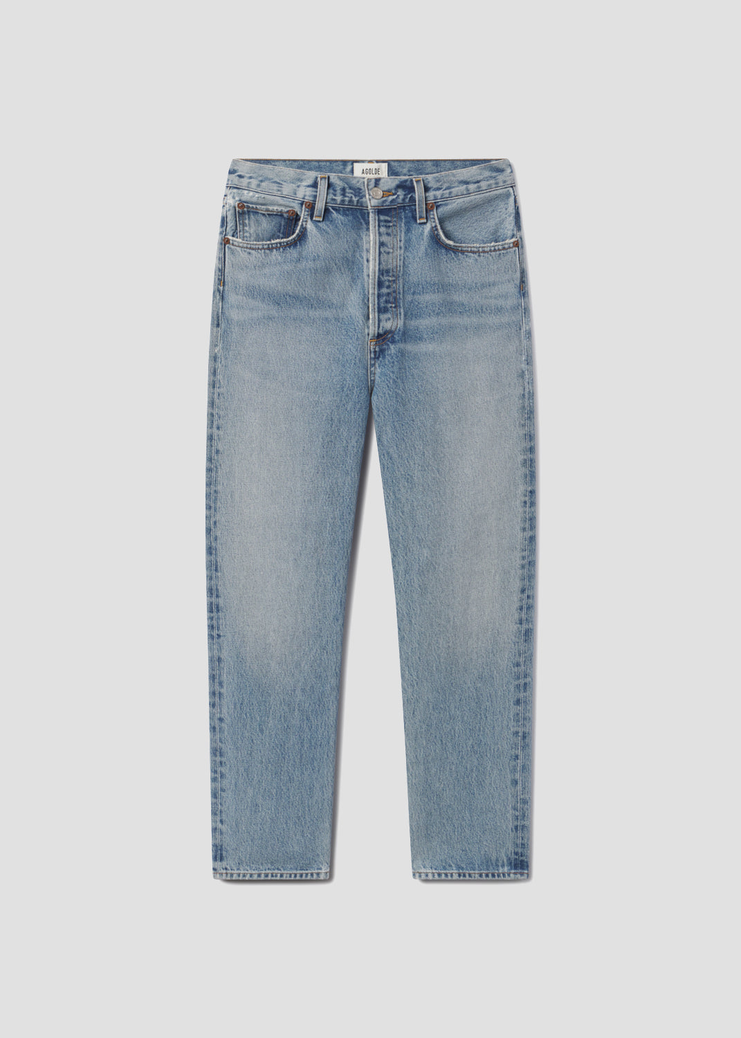90'S Pinch Waist Crop in Stage flat 
