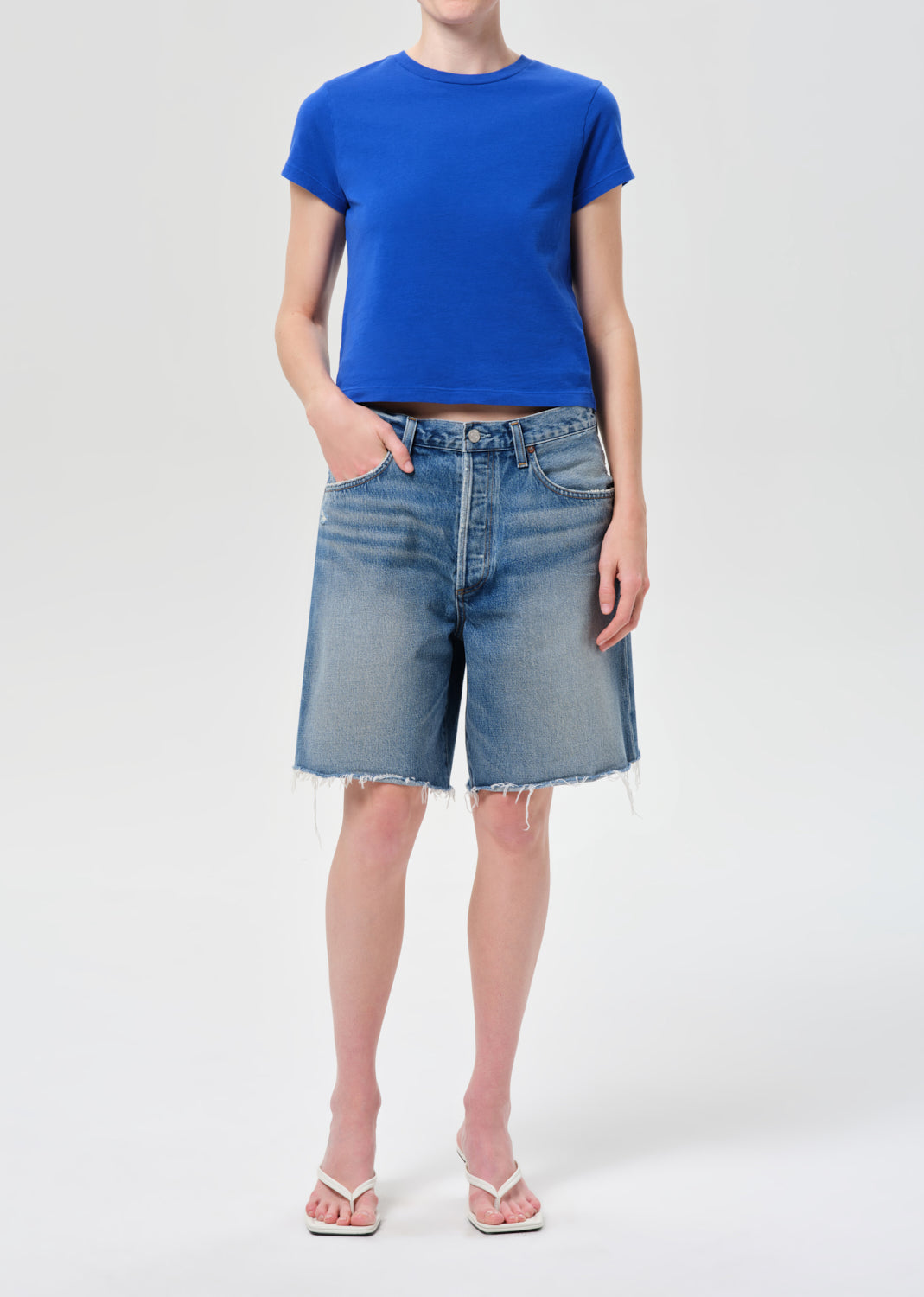 Indra Short in Journal from Agolde - $188