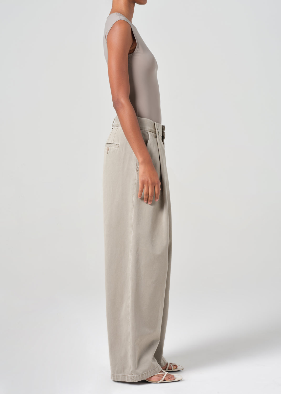 DERYN PANT GRAVEL SIDE