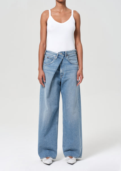 デニム・ジーパン AGOLDE FW25 'Vana' jeans (A2411765 MANT) Vana Fold Jean in Mantra – AGOLDE