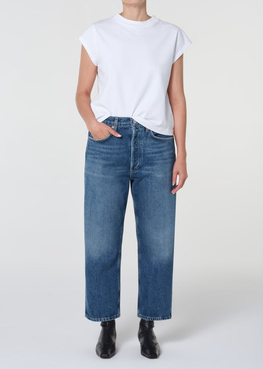 90s Crop Petite Jean in Bounty Full Body
