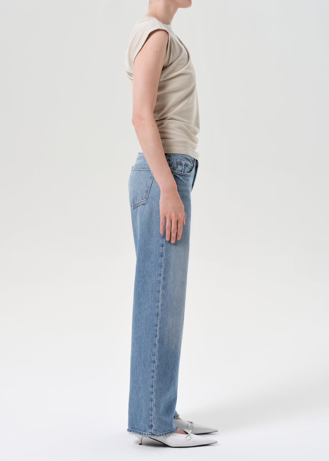 パンツ AGOLDE 90S High Rise Loose Fit Denim Pants Blue A0691371SCHM MUSINSA | AGOLDE 90S High Rise Loose Fit Denim Pants - Blue