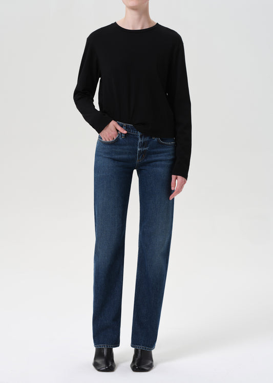 Low Rise Slim in Slick Front Full Body