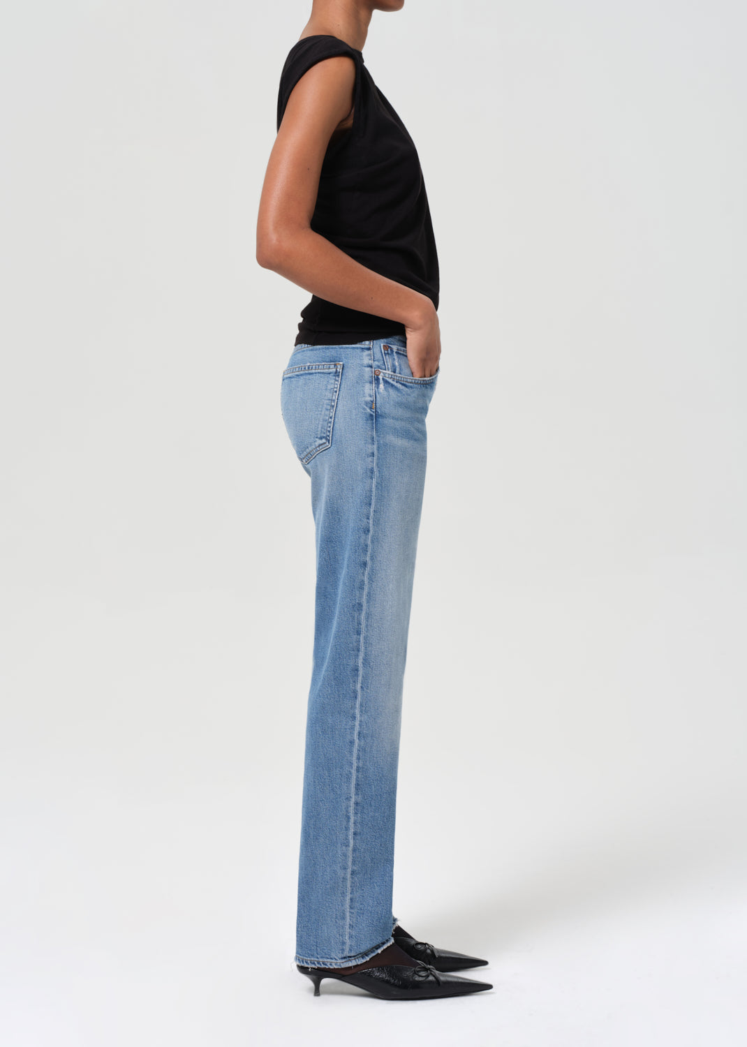 Low Rise Slim in Kindle Side