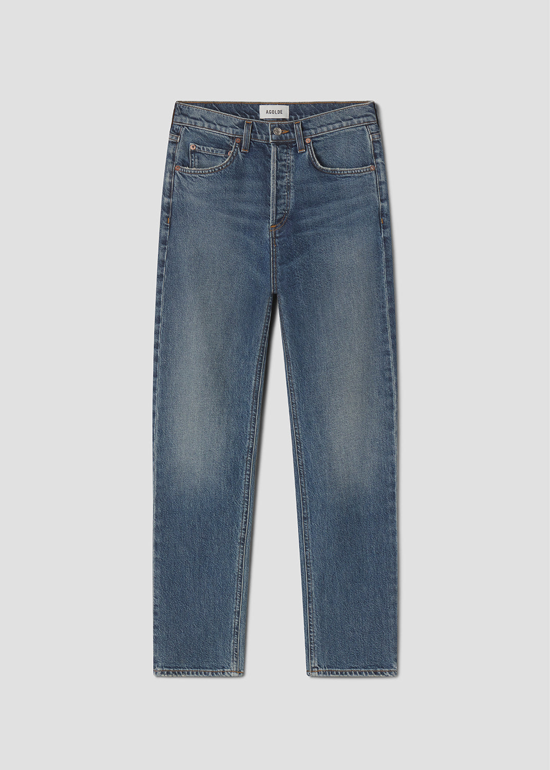 パンツ AGOLDE 90S High Rise Denim Pants Indigo A154D1206END A154D12 90's Pinch Waist High Rise Straight in Force – AGOLDE