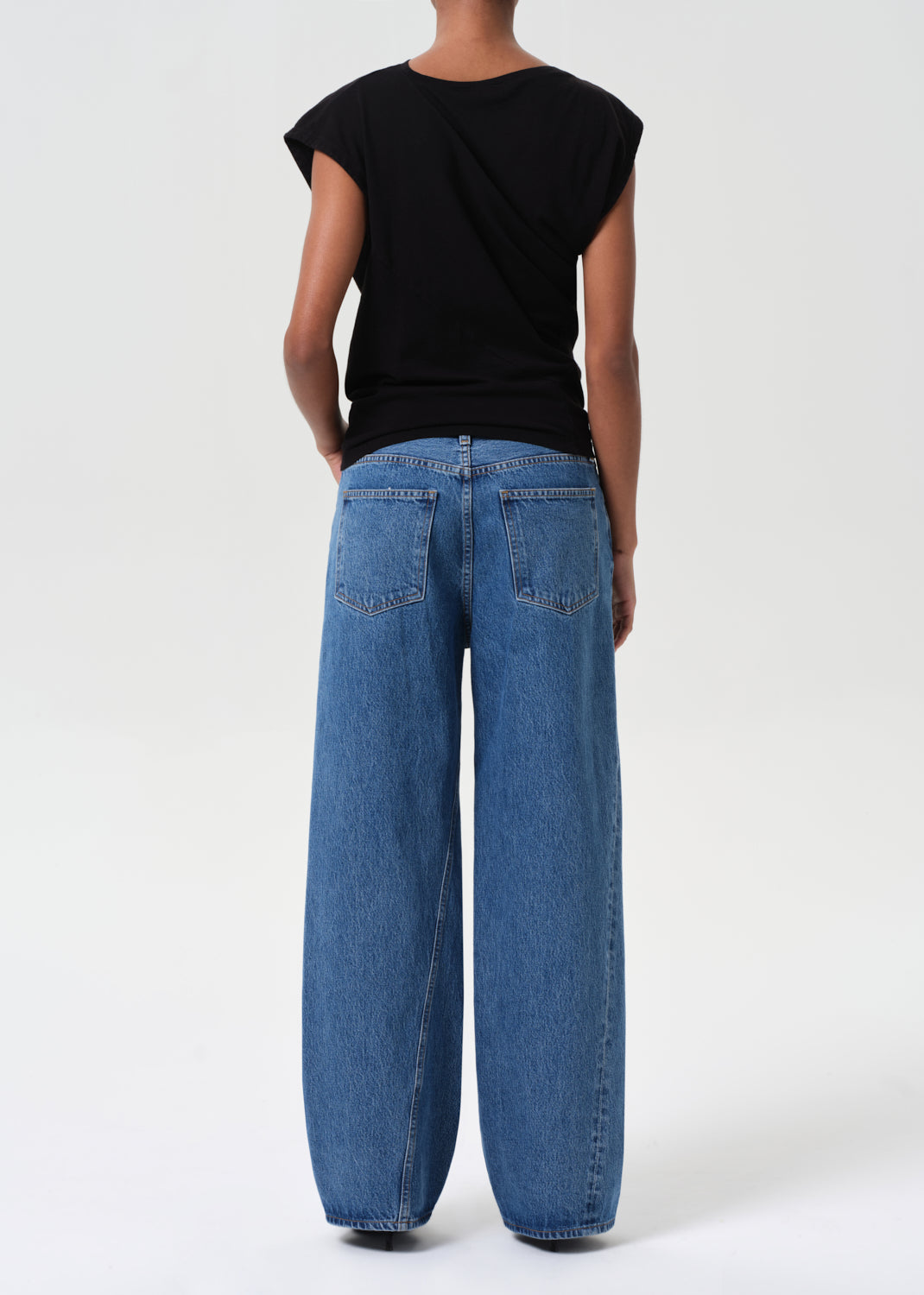 Twist Low Slung Baggy in Myth Back Full Body