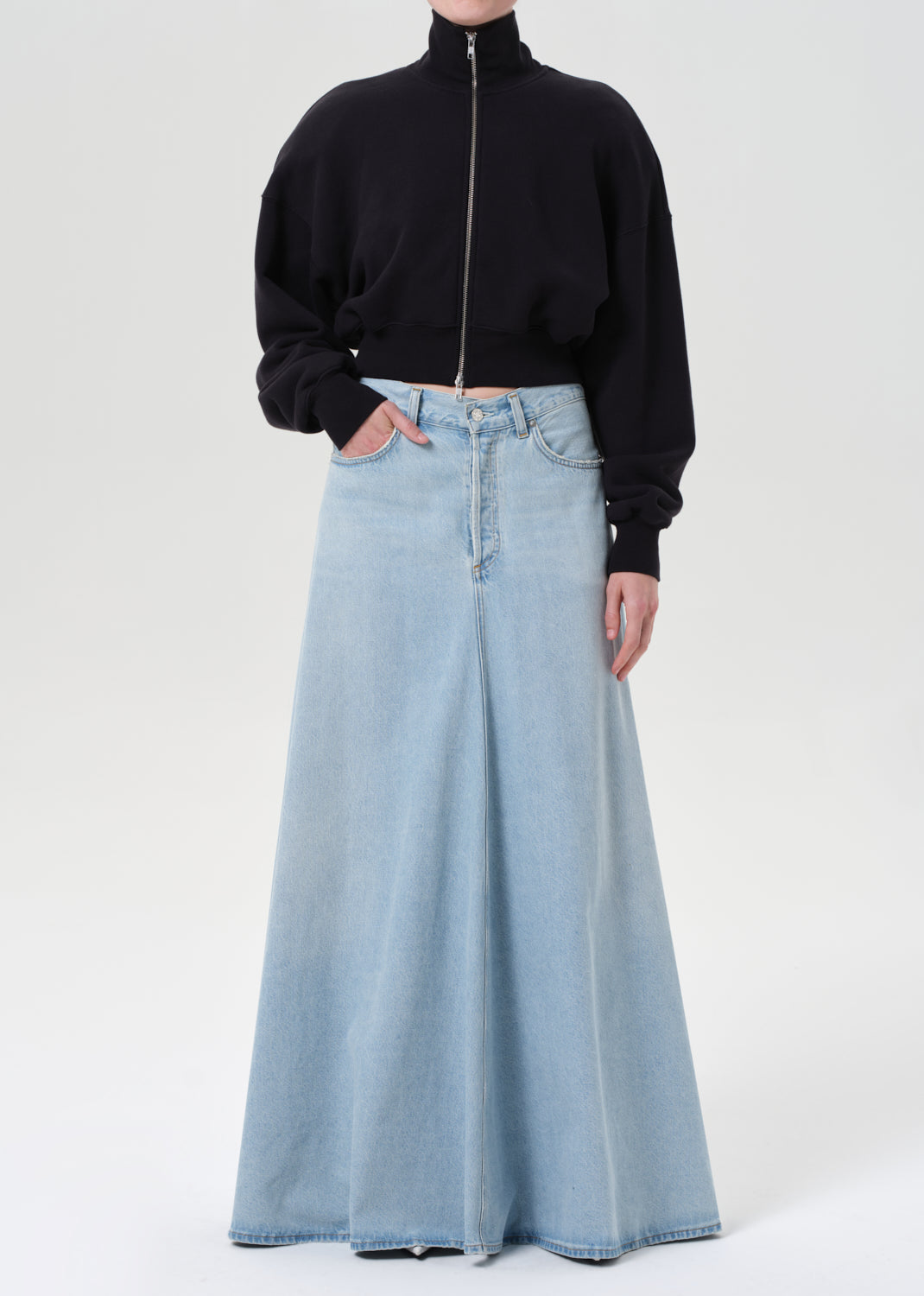 スカート AGOLDE SS24 'Della' skirt (A30561639 DSPR) SKIRTS COLLECTION – AGOLDE