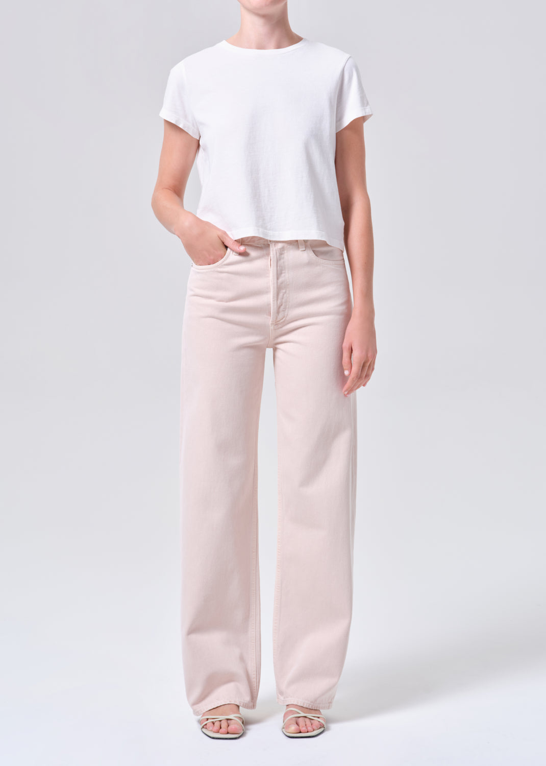 Ren Jean 32" in Foundation from Agolde - $258