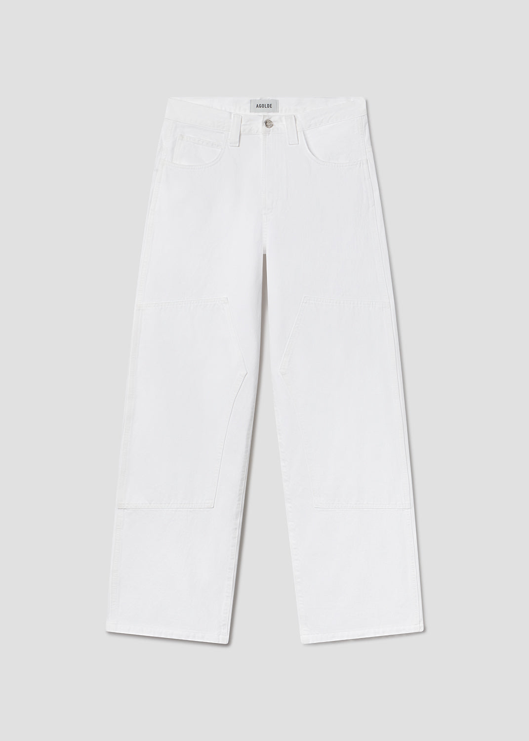 Laria Pieced Jean in Marshmallow