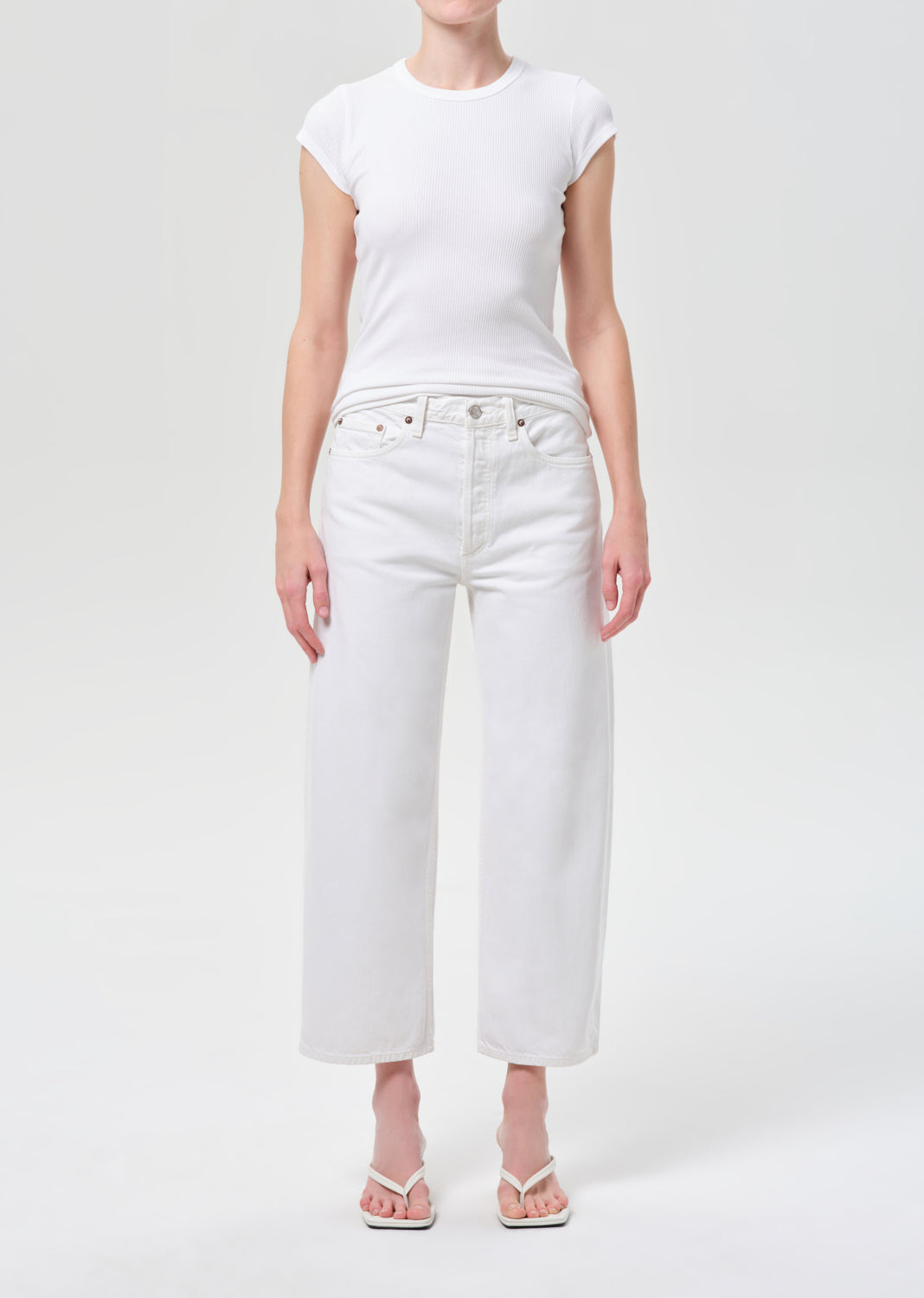 Arc Jean 29" in Chalk White from Agolde - $258