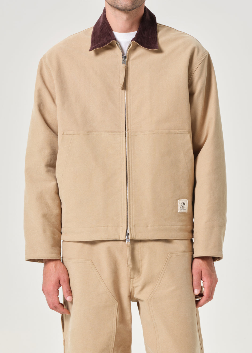 AGOLDE / RSVP District Work Jacket in Khaki