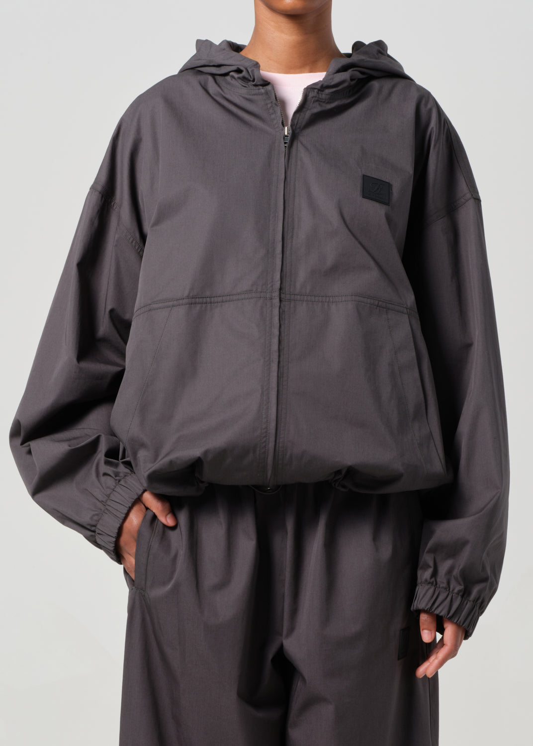 AGOLDE / RSVP Harrier Windbreaker in Graphite