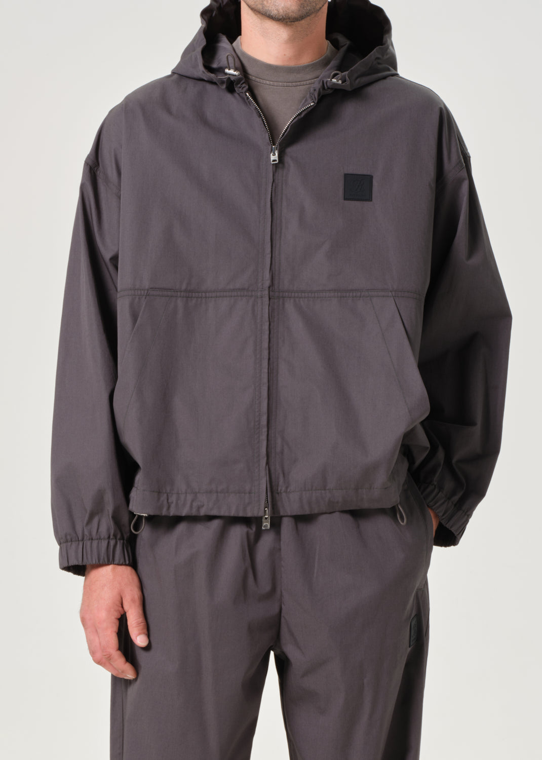 AGOLDE / RSVP Harrier Windbreaker in Graphite