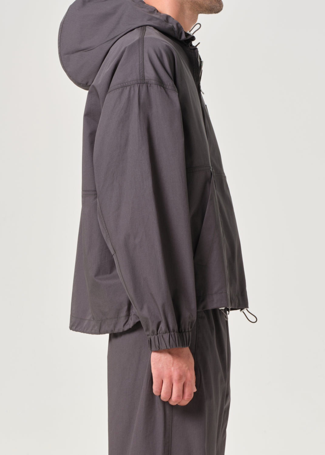 AGOLDE / RSVP Harrier Windbreaker in Graphite