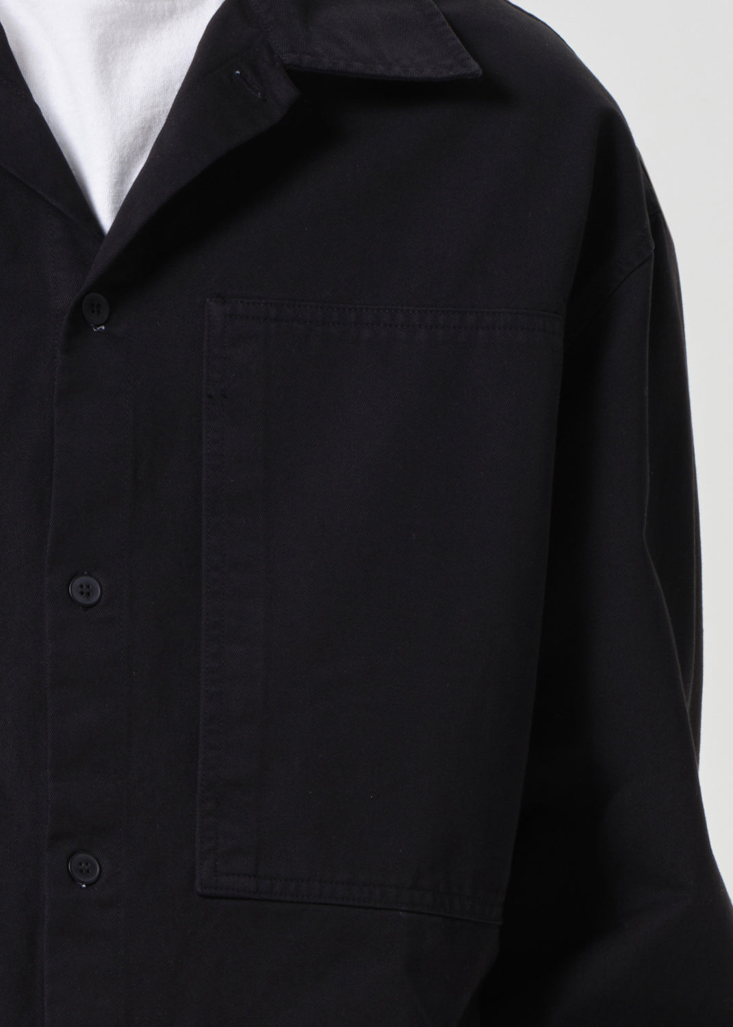 Rhode Overshirt in Black