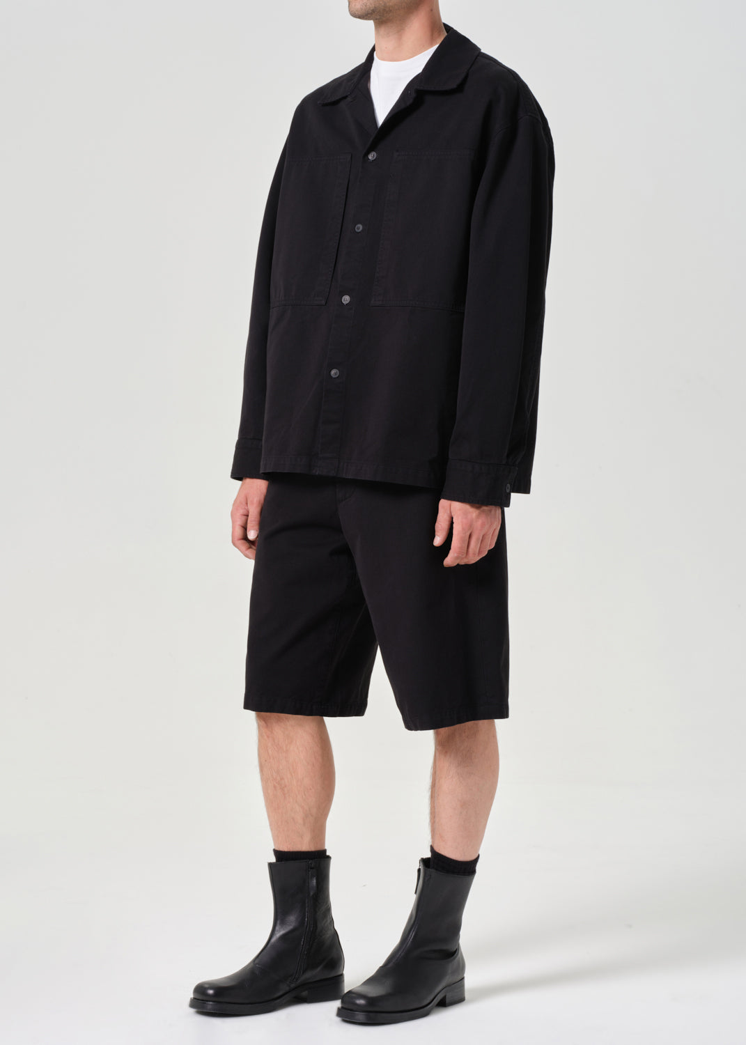 Rhode Overshirt in Black