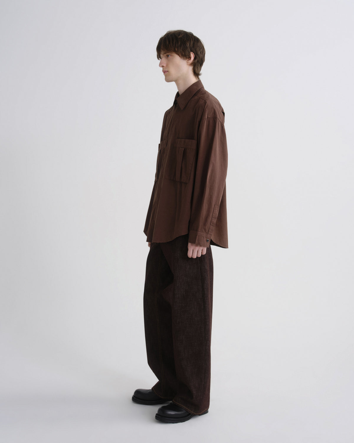 Clark Shirt in Bitter – AGOLDE