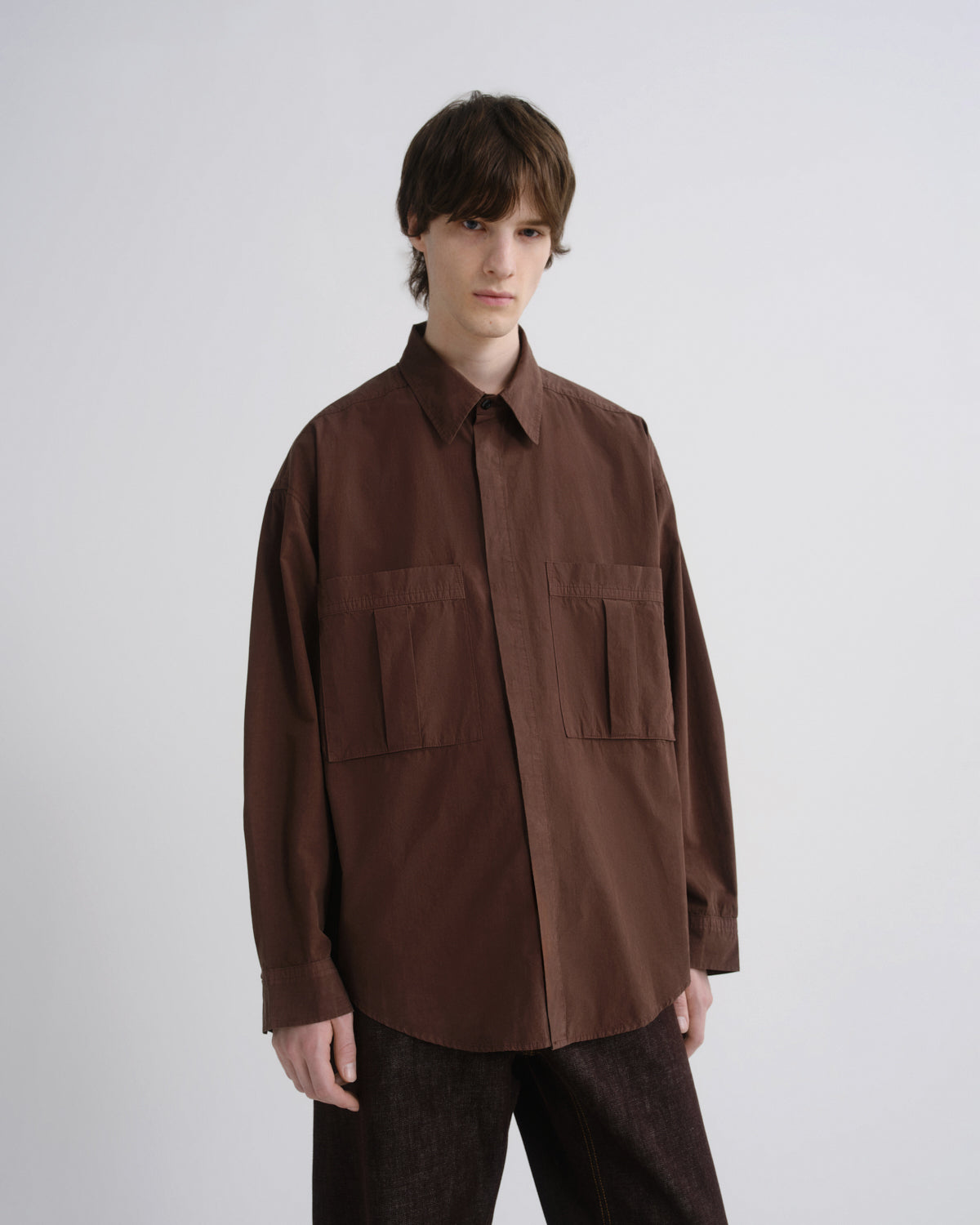 Clark Shirt in Bitter – AGOLDE