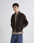 Emil Bomber in Seal Brown