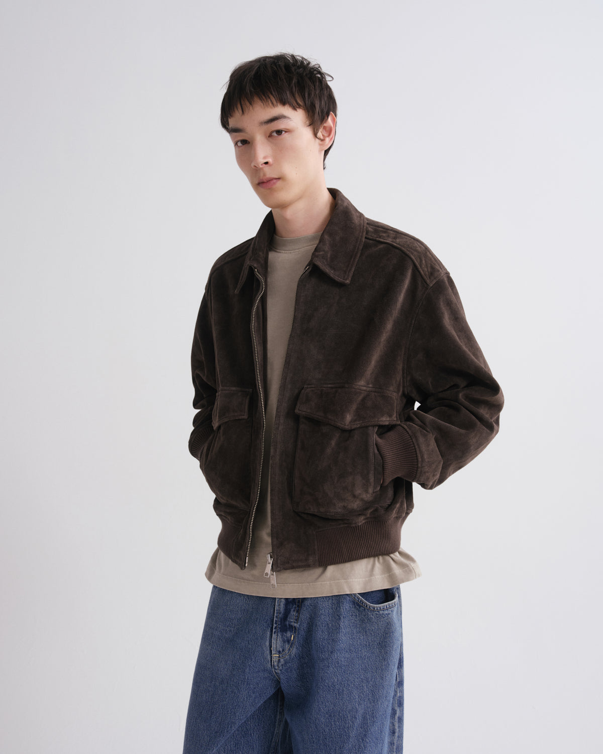 Emil Bomber in Seal Brown