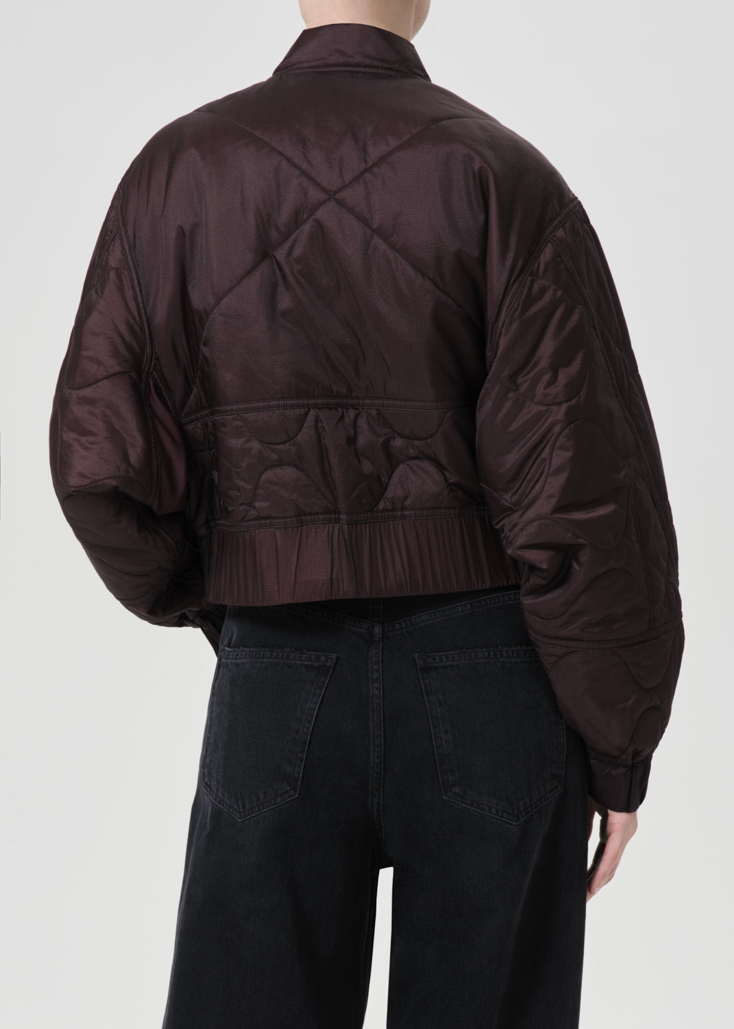 Ssc Iona Quilted Jacket in Infusion back