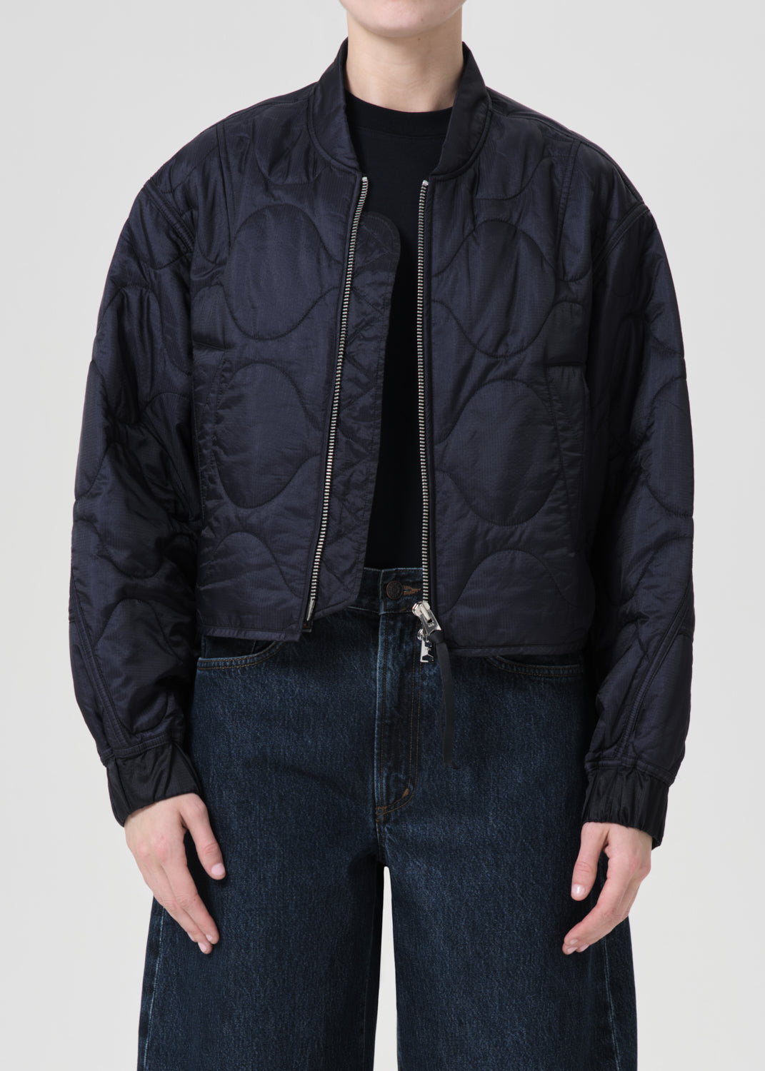 Ssc Iona Quilted Jacket in Ink front