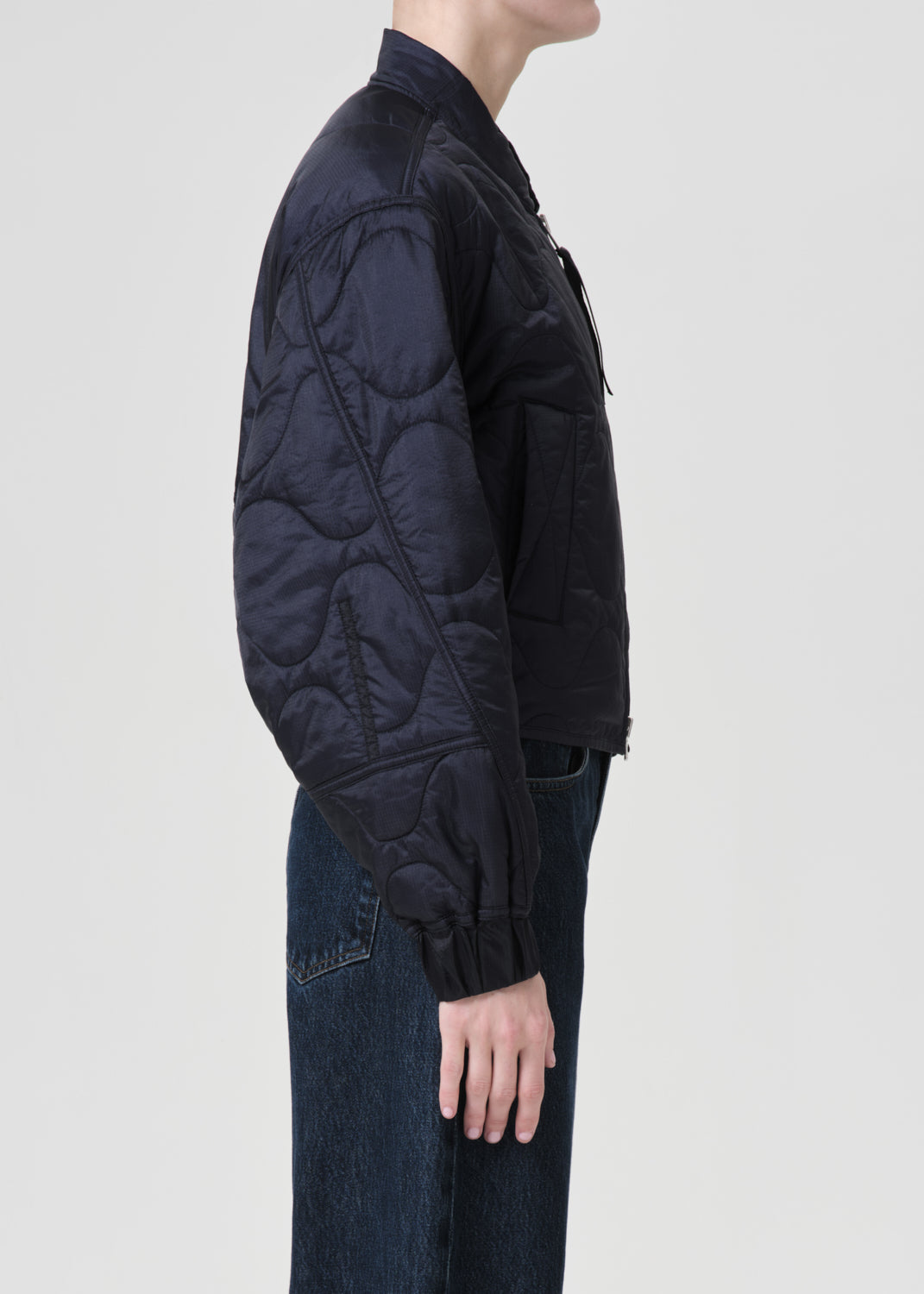 Ssc Iona Quilted Jacket in Ink side