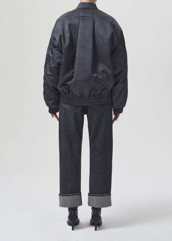 Shoreditch Ski Club x AGOLDE Nisa Bomber Jacket in Slate