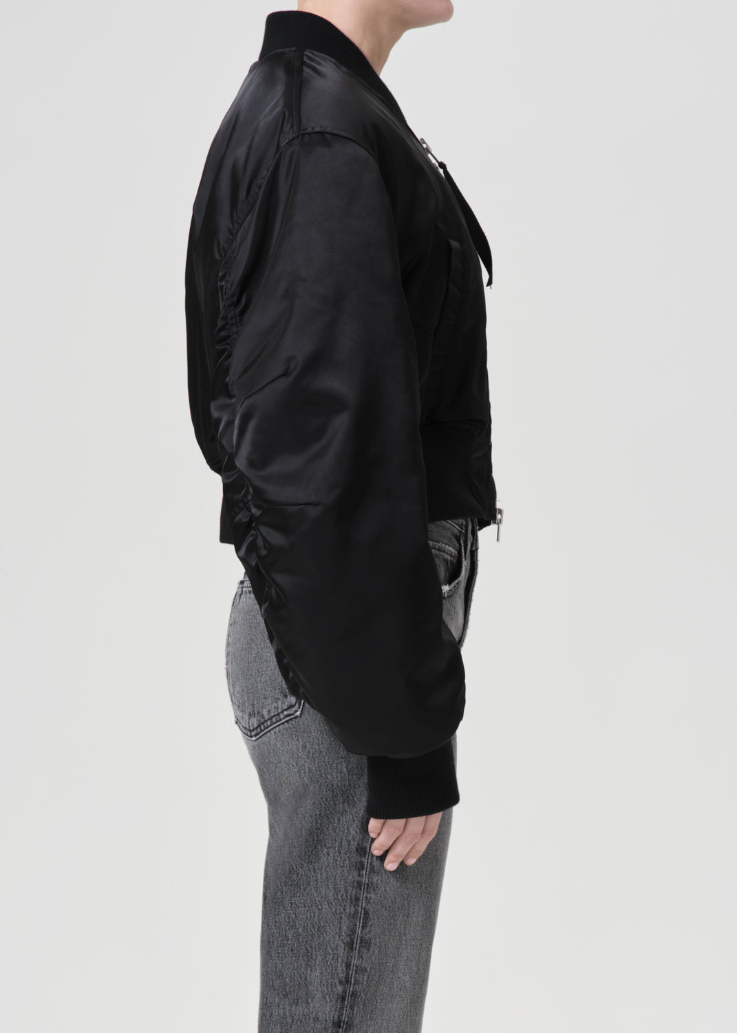 Ssc Jett Bomber Jacket in Black side