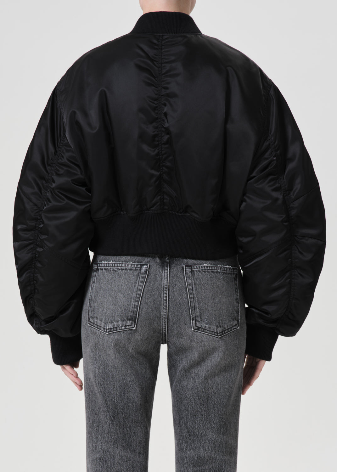 Ssc Jett Bomber Jacket in Black back